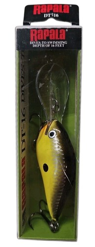 Rapala diving crank bait - dt-16,