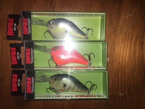 Rapala lot of 3 - 10's==lot,