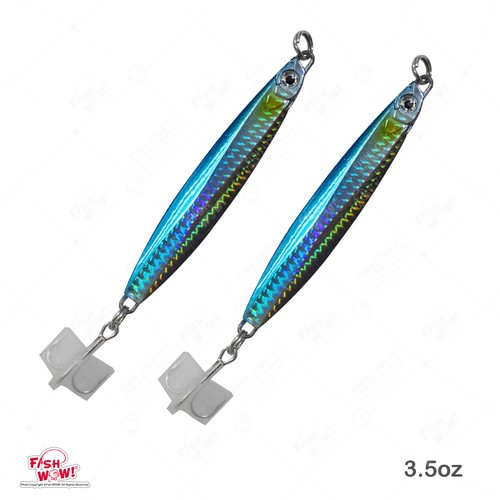 2pcs 5oz colt - 3.5oz, jig